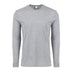 1004-Adults Long Sleeve Value Tee -Sports Grey