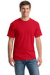 Gildan® - Heavy Cotton™ 100% Cotton T-Shirt.  5000 - Red