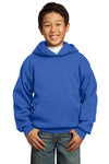 Port & Company ®  - Youth Core Fleece Pullover Hooded Sweatshirt.  PC90YH - Royal