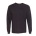 1004-Adults Long Sleeve Value Tee - Black - AF APPARELS(USA)