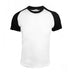 1101 - Youth Baseball Tee - Black/White Color - AF APPARELS(USA)